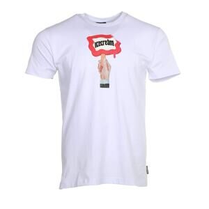 Ice Cream Stick Up Short Sleeve Tee White MD